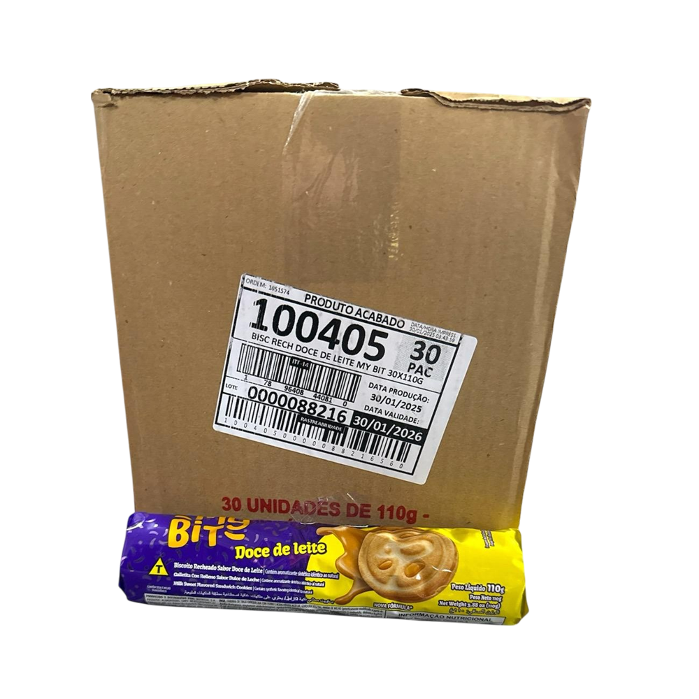 Galleticas de Dulce de leche 30/u (3.88oz)