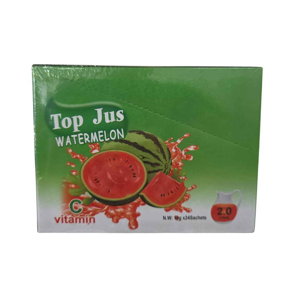 Top Jus Melon Soft Drink (24 sachets) 10g