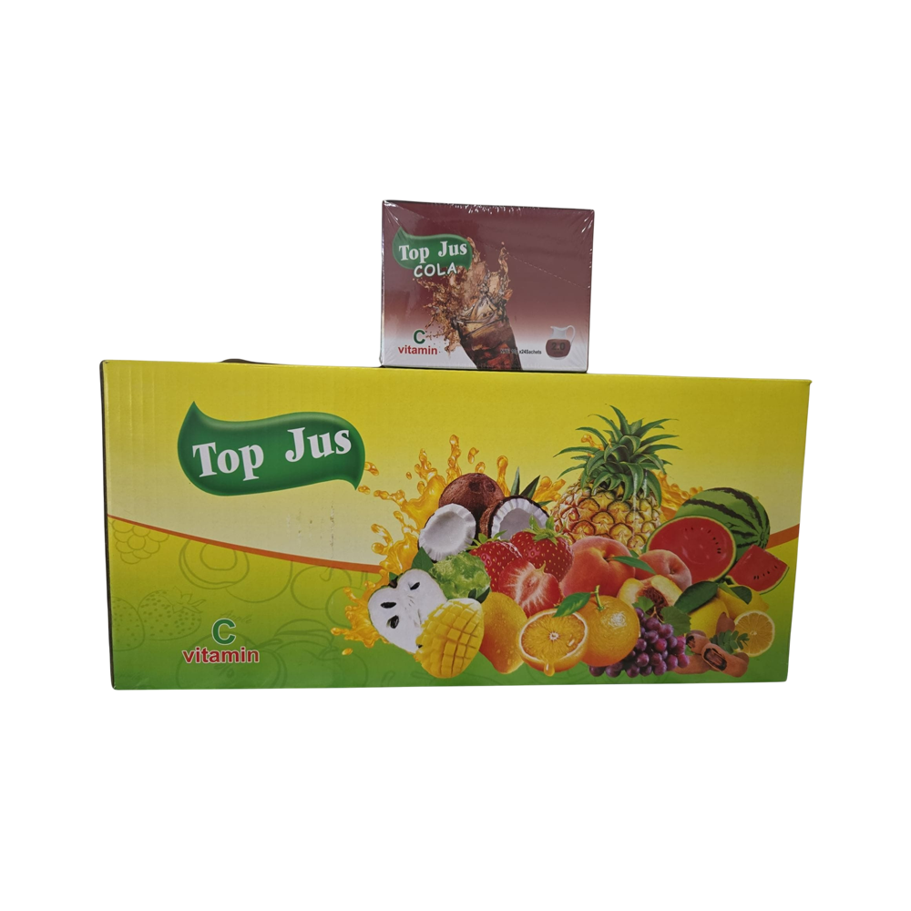 Refresco Top Jus de Cola (24 sobres x 24 cajas) 10g