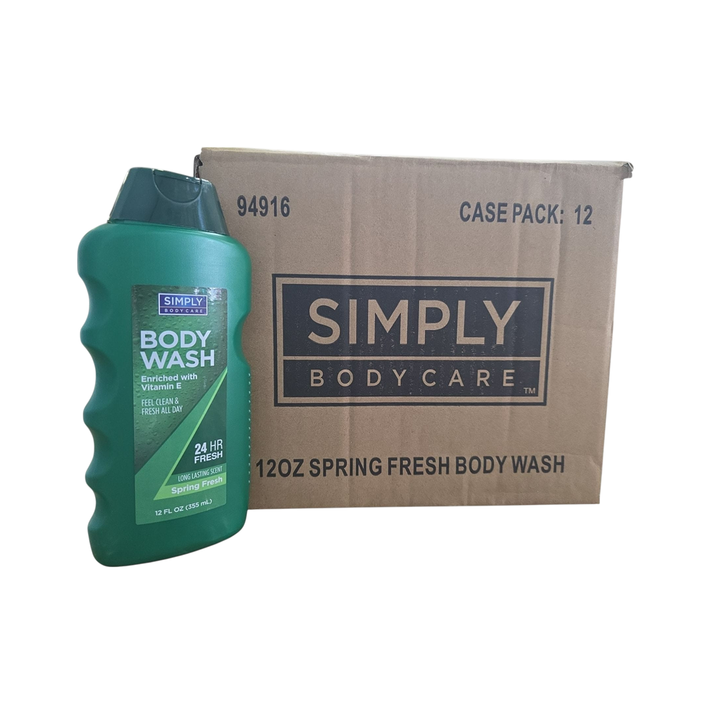 Simply Spring Fresh Body Wash 12u (12 oz)