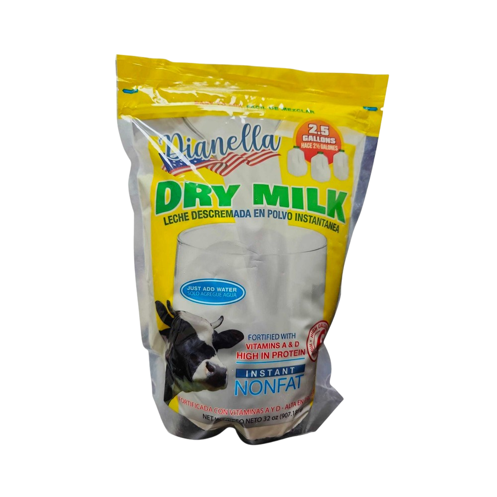 Leche descremada en polvo instantánea (32 oz)