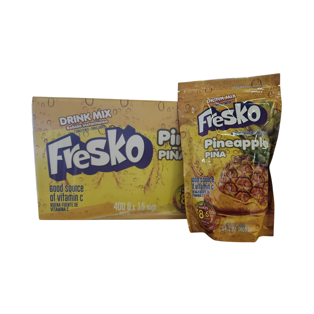 Refresco Instantaneo Fresko de Piña 15/u (14.1 oz)