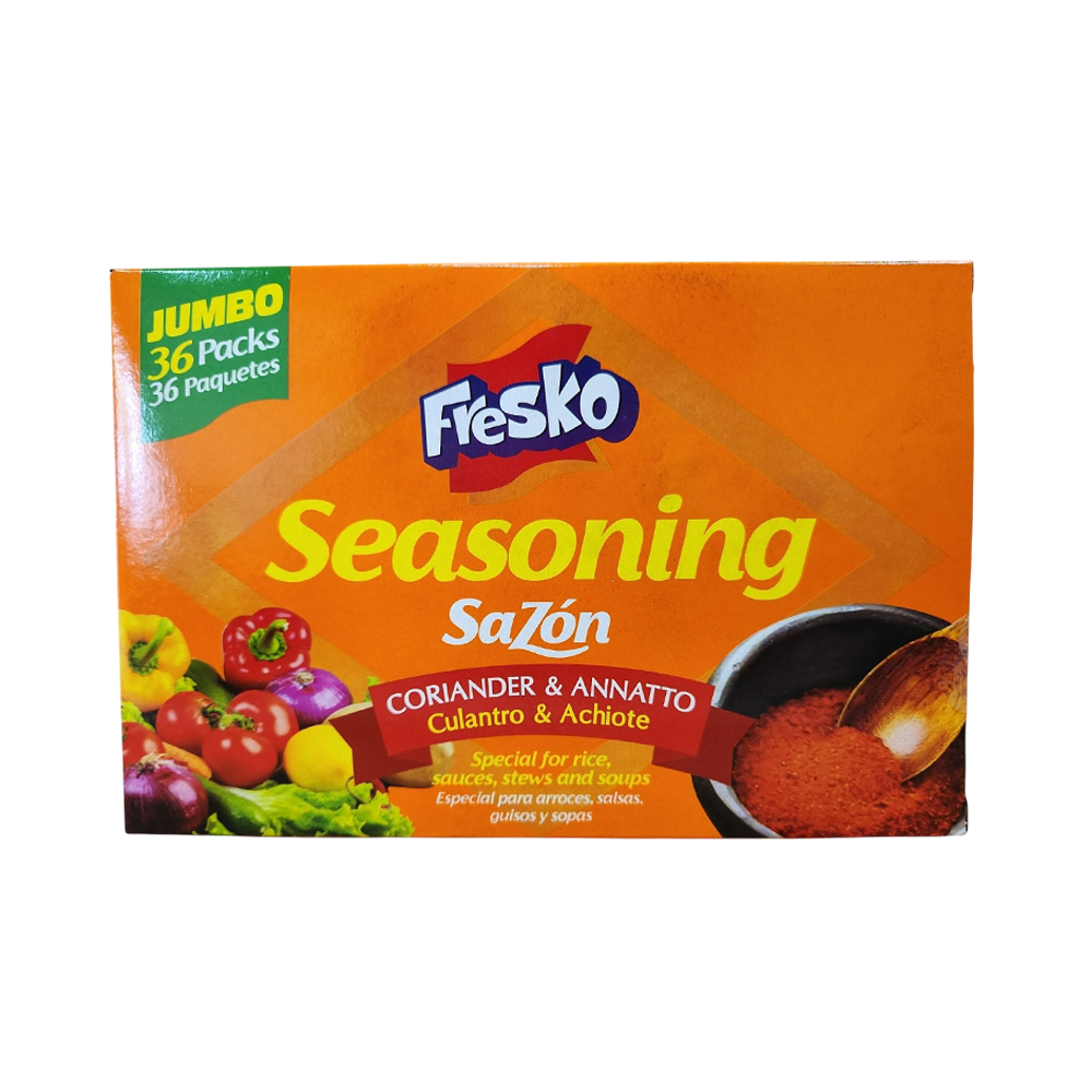 Sazon Fresko con Culantro y Achiote 36/u (6.33 oz)