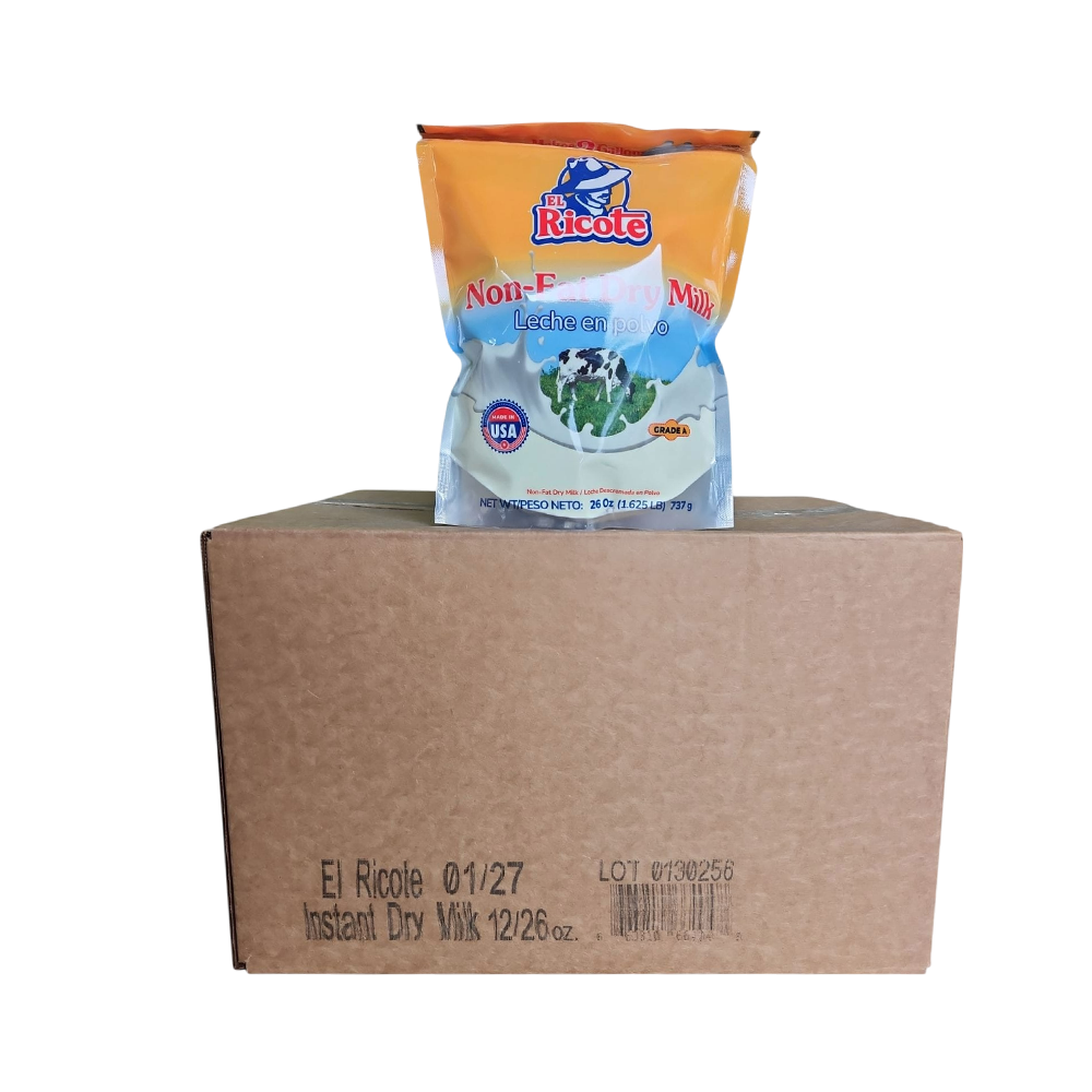El Ricote Leche en Polvo 12/u (26oz)