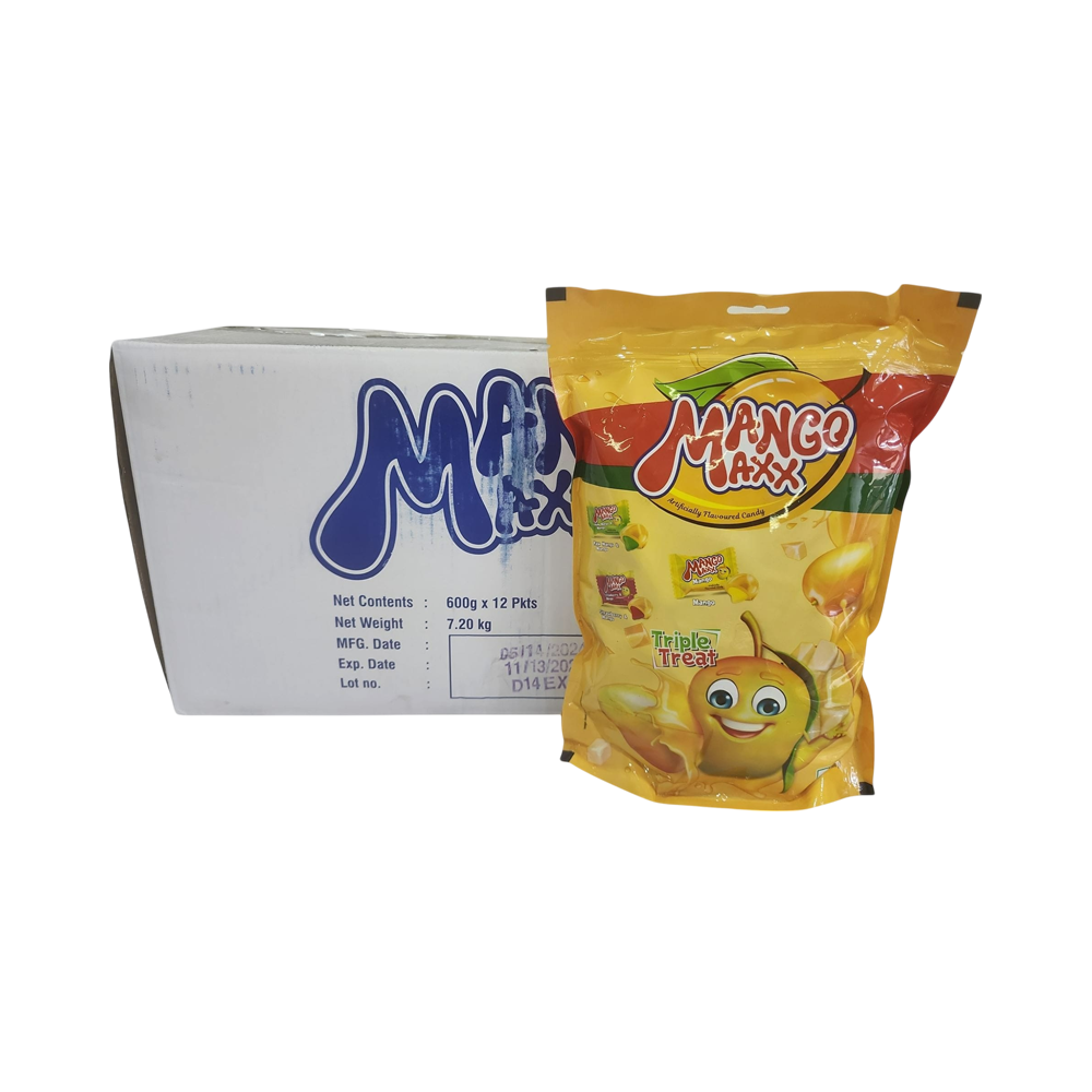 Caramelos surtidos con relleno central Mango Max 12/u (600g) 150pcs