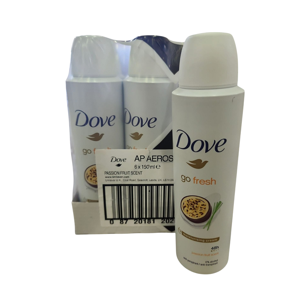 Dove Passion Fruit Deodorant Spray 6/u (150ml)