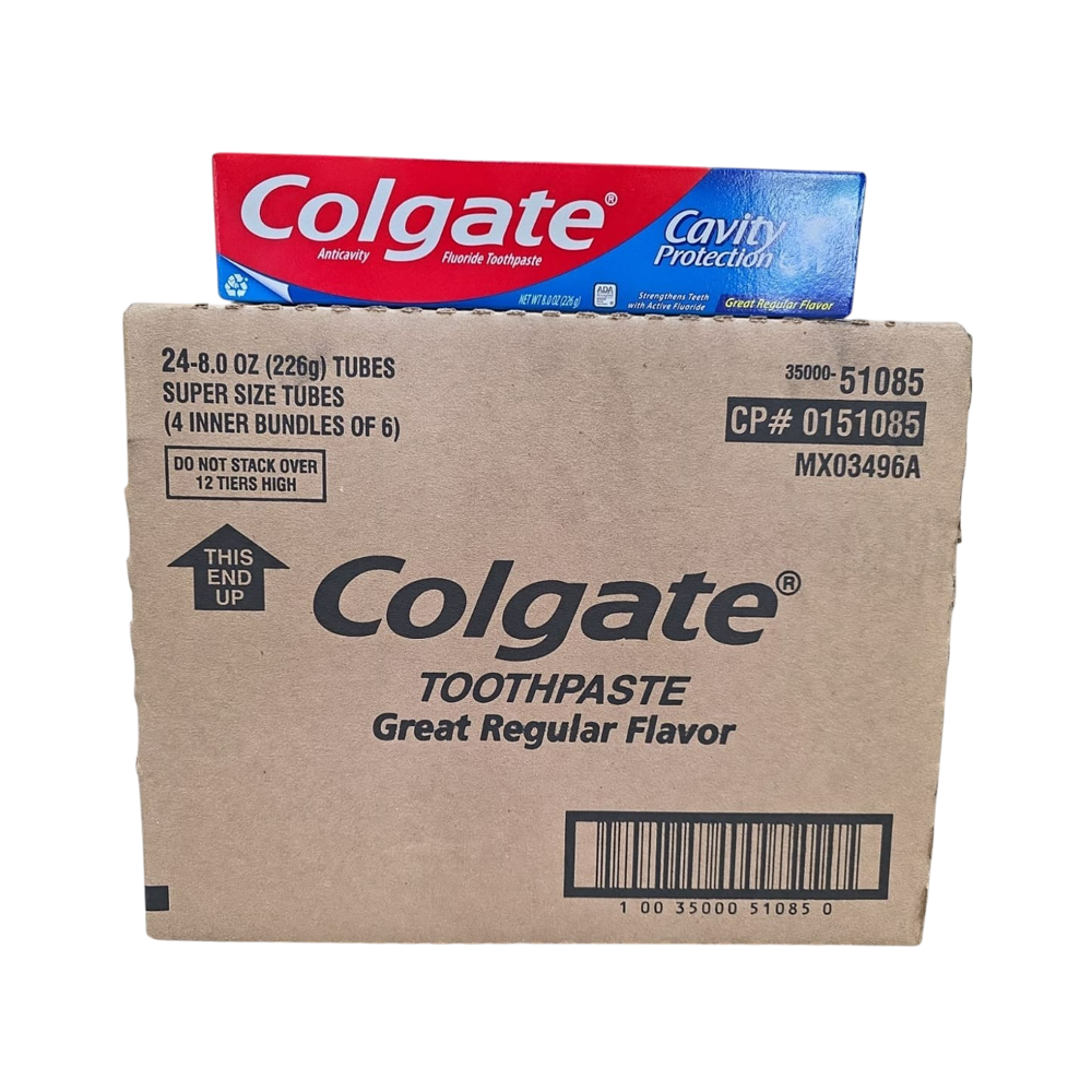 Colgate anti-cavity toothpaste 24/u (8oz)