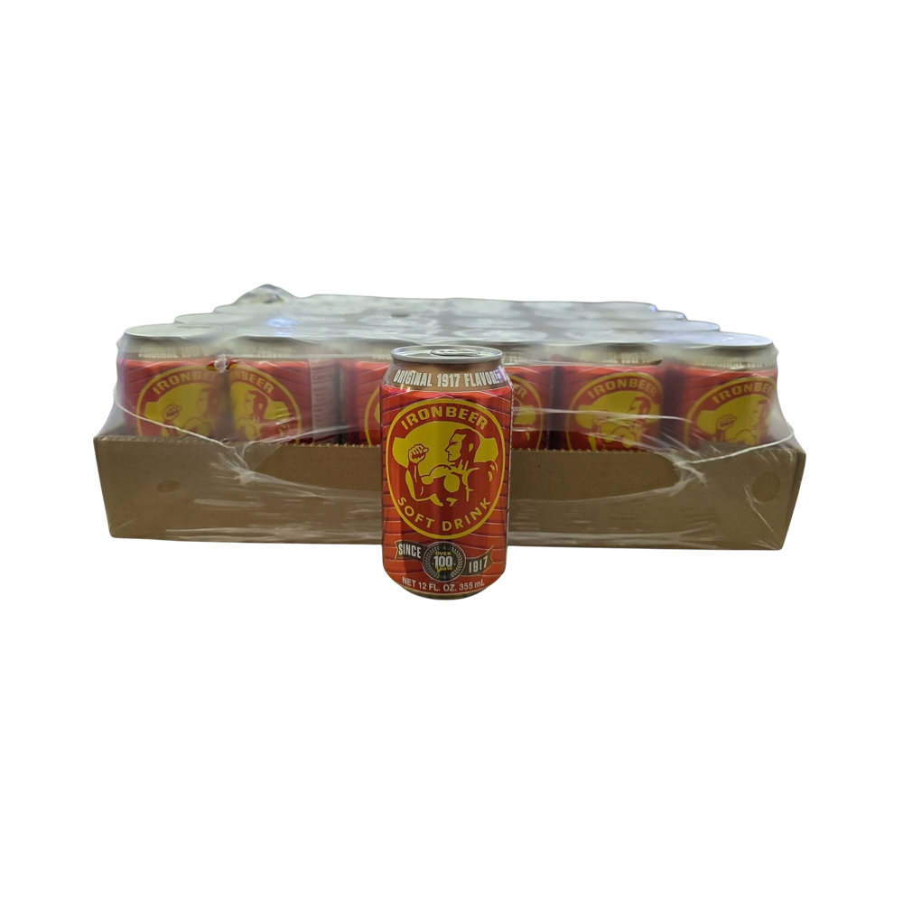 Refresco de Ironbeer de lata 24/u (355 ml)