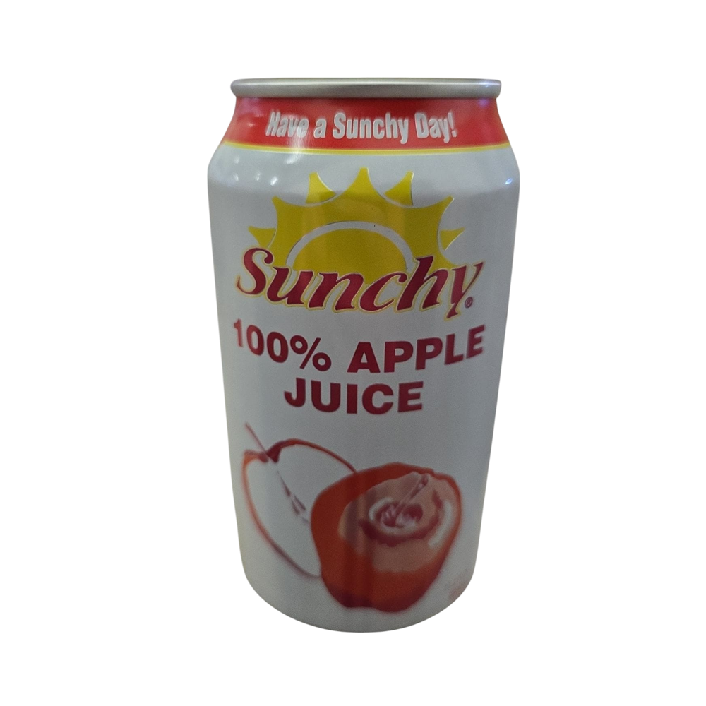 Sunchy 100% Apple Juice (334ml)