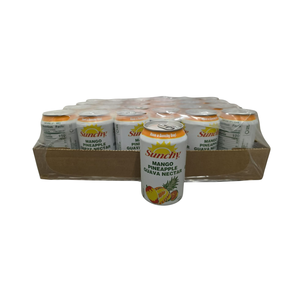 Nectar Sunchy Mango, Pineapple and Guava Juice 24/u (334ml)